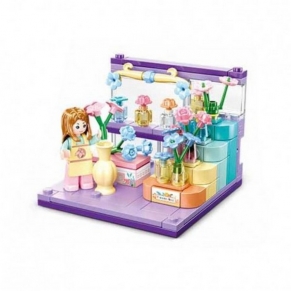 Sluban MINI HANDCRAFT Цветарско ателие - Конструктор, 124 ч. 